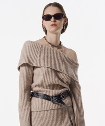 JOSE MOON｜ジョゼムーンのニット/セーター（オフショルダー）通販