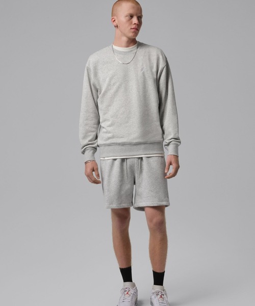 JORDAN BRAND(ジョーダンブランド)の「JORDAN BRAND M J BRK FLC CREW LB / ジョーダン ブランド ブルックリン フリース L/S クルー LB / NIKE【SP】(スウェット・メンズ・グレー/ブラック・M/S/XXL/XL/L)」の10枚目の写真