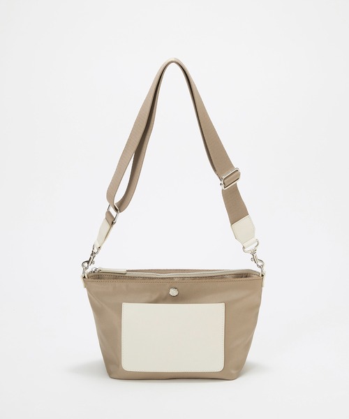 Breath TOPKAPI(ブレストプカピ)の「【Breath TOPKAPI sis】【WEB限定】ナイロン レザーポケット ミニ ショルダーバッグ 軽量 / CALM カーム(ショルダーバッグ・レディース・カーキ/ブラック/ベージュ/グレー・FREE)」の13枚目の写真