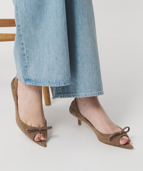 一部別注】＜PIPPICHIC＞CHRISTEL リボン パンプス（パンプス