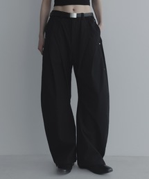 remer | コットンギャバタックカーブパンツ - cotton gabardine tuck curved pants(その他パンツ)
