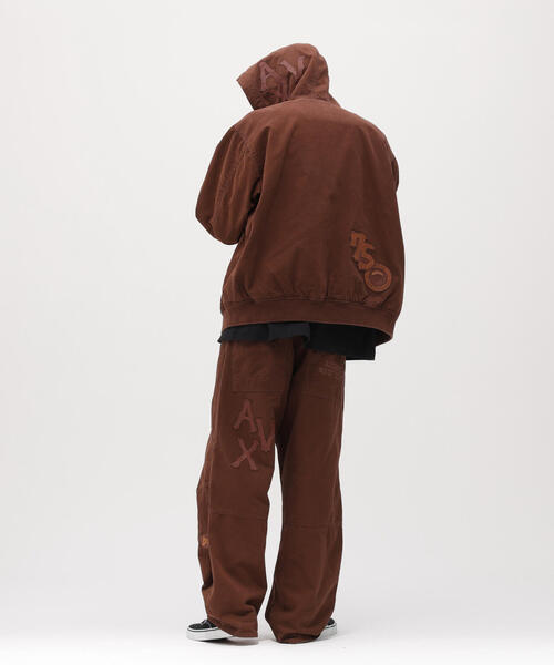 AVIREX(アヴィレックス)の「LEATHER PATCH DUCK HOOD JACKET / レザーパッチ ダック フードジャケット / AVIREX / アヴィレックス(パーカー・メンズ・ブラック/ブラウン・XL/M/L)」の17枚目の写真