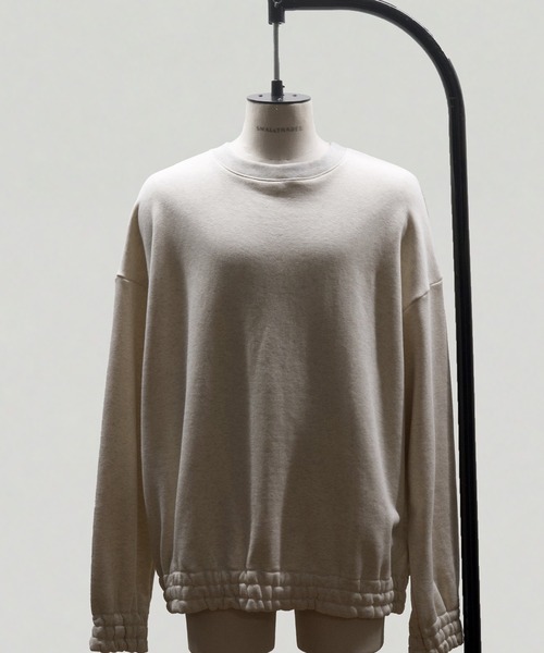 SHINYAKOZUKA（シンヤコヅカ）の「UPCYCLED HOME CREW（スウェット・メンズ・チャコール/ネイビー/オートミール/ホワイト・SMALL/MEDIUM/LARGE）」の3枚目の写真