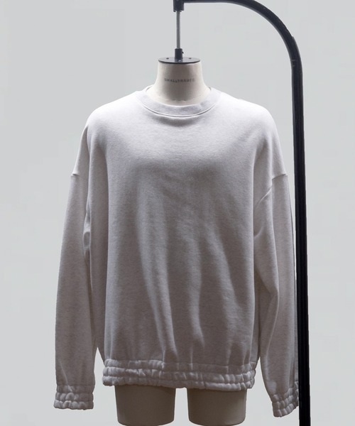 SHINYAKOZUKA（シンヤコヅカ）の「UPCYCLED HOME CREW（スウェット・メンズ・チャコール/ネイビー/オートミール/ホワイト・SMALL/MEDIUM/LARGE）」の2枚目の写真