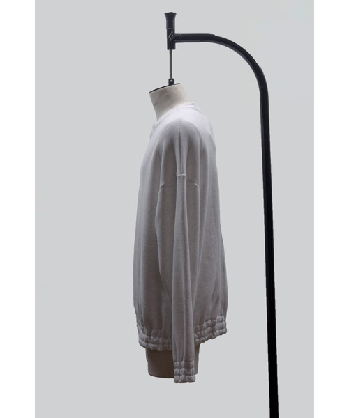 SHINYAKOZUKA（シンヤコヅカ）の「UPCYCLED HOME CREW（スウェット・メンズ・チャコール/ネイビー/オートミール/ホワイト・SMALL/MEDIUM/LARGE）」の5枚目の写真