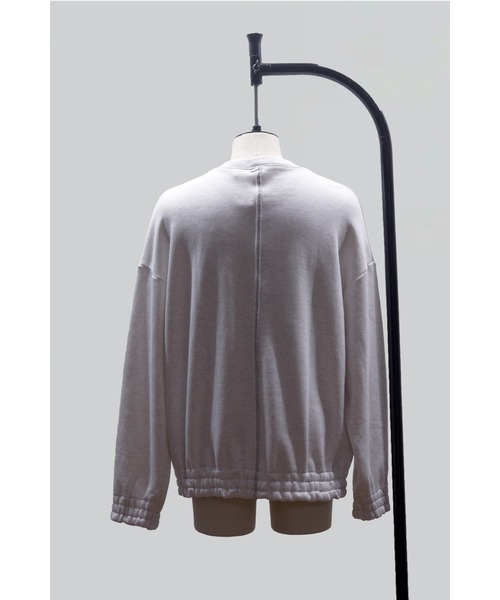 SHINYAKOZUKA（シンヤコヅカ）の「UPCYCLED HOME CREW（スウェット・メンズ・チャコール/ネイビー/オートミール/ホワイト・SMALL/MEDIUM/LARGE）」の6枚目の写真