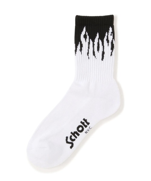 Schott(ショット)の「SCHOTT-HIGT-SOCKS(ソックス/靴下・メンズ・その他1/その他2/その他3・FREE)」の9枚目の写真