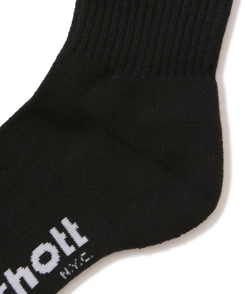 Schott(ショット)の「SCHOTT-HIGT-SOCKS(ソックス/靴下・メンズ・その他1/その他2/その他3・FREE)」の6枚目の写真
