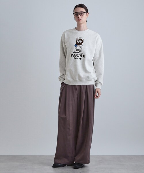 tk.TAKEO KIKUCHI（ティーケータケオキクチ）の「ヒゲサガラスウェット（スウェット・メンズ・ライトグレー/ブラック/ブルー・02/03/04）」の5枚目の写真