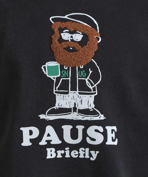 tk.TAKEO KIKUCHI（ティーケータケオキクチ）の「ヒゲサガラスウェット（スウェット・メンズ・ライトグレー/ブラック/ブルー・02/03/04）」の11枚目の写真