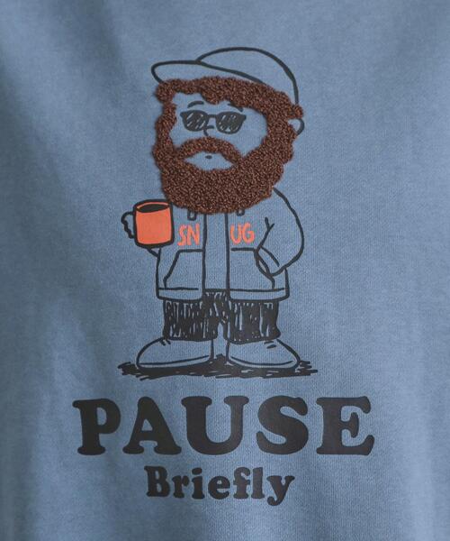 tk.TAKEO KIKUCHI（ティーケータケオキクチ）の「ヒゲサガラスウェット（スウェット・メンズ・ライトグレー/ブラック/ブルー・02/03/04）」の15枚目の写真