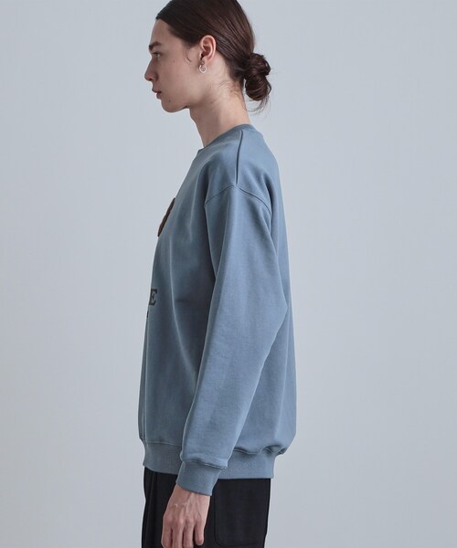 tk.TAKEO KIKUCHI（ティーケータケオキクチ）の「ヒゲサガラスウェット（スウェット・メンズ・ライトグレー/ブラック/ブルー・02/03/04）」の17枚目の写真