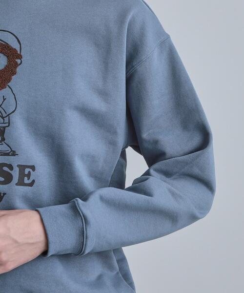 tk.TAKEO KIKUCHI（ティーケータケオキクチ）の「ヒゲサガラスウェット（スウェット・メンズ・ライトグレー/ブラック/ブルー・02/03/04）」の20枚目の写真