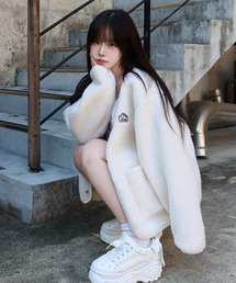 JEEP（ジープ）の「レトロマウンテンコージーフリースカーディガン (JR5TZU193IV)（その他アウター）」