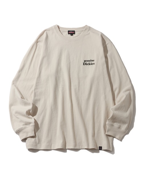 Dickies(ディッキーズ)の「【GENUINE DICKIES/ジェニュインディッキーズ】天竺 パウダーブリーチ 加工 バックプリント ロンT(Tシャツ/カットソー・メンズ・ブラック系1/ブラック系2/ホワイト系2/ホワイト系1・M/XL/L)」の5枚目の写真