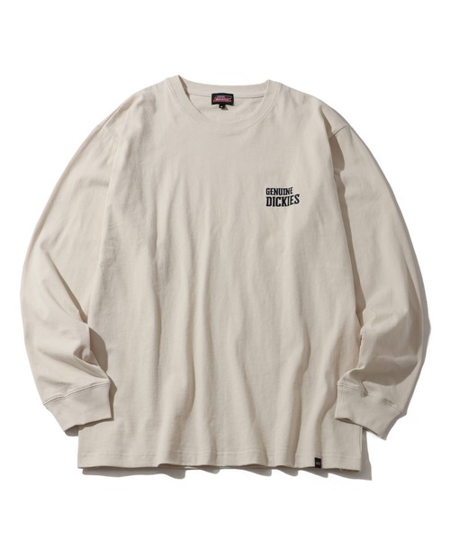 Dickies(ディッキーズ)の「【GENUINE DICKIES/ジェニュインディッキーズ】天竺 パウダーブリーチ 加工 バックプリント ロンT(Tシャツ/カットソー・メンズ・ブラック系1/ブラック系2/ホワイト系2/ホワイト系1・M/XL/L)」の7枚目の写真