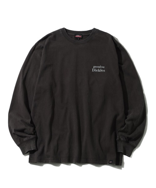 Dickies(ディッキーズ)の「【GENUINE DICKIES/ジェニュインディッキーズ】天竺 パウダーブリーチ 加工 バックプリント ロンT(Tシャツ/カットソー・メンズ・ブラック系1/ブラック系2/ホワイト系2/ホワイト系1・M/XL/L)」の9枚目の写真