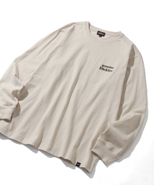 Dickies(ディッキーズ)の「【GENUINE DICKIES/ジェニュインディッキーズ】天竺 パウダーブリーチ 加工 バックプリント ロンT(Tシャツ/カットソー・メンズ・ブラック系1/ブラック系2/ホワイト系2/ホワイト系1・M/XL/L)」の15枚目の写真