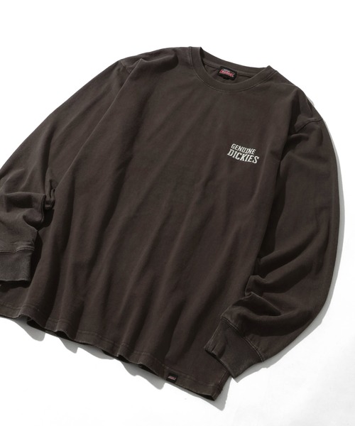 Dickies(ディッキーズ)の「【GENUINE DICKIES/ジェニュインディッキーズ】天竺 パウダーブリーチ 加工 バックプリント ロンT(Tシャツ/カットソー・メンズ・ブラック系1/ブラック系2/ホワイト系2/ホワイト系1・M/XL/L)」の19枚目の写真