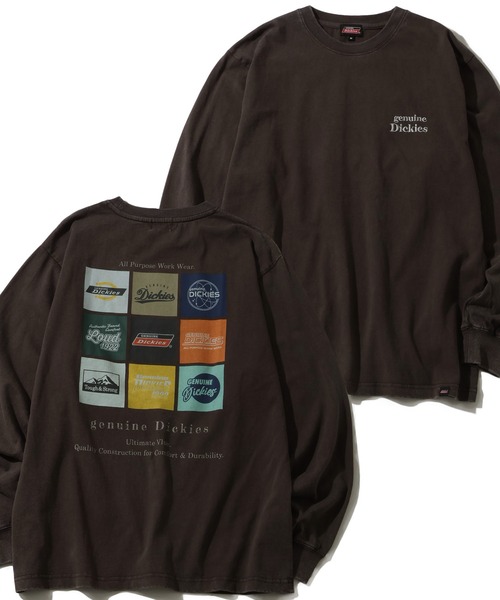 Dickies(ディッキーズ)の「【GENUINE DICKIES/ジェニュインディッキーズ】天竺 パウダーブリーチ 加工 バックプリント ロンT(Tシャツ/カットソー・メンズ・ブラック系1/ブラック系2/ホワイト系2/ホワイト系1・M/XL/L)」の22枚目の写真