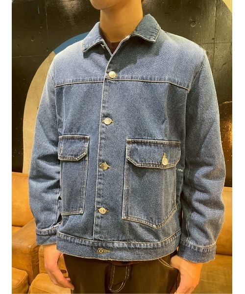 POP TRADING COMPANY(ポップトレーディングカンパニー)の「Pop Trading Company/ポップトレーディングカンパニー デニムパンツ DENIM SEAM PANTS(その他パンツ・メンズ・ブルー・M/L/S)」の4枚目の写真