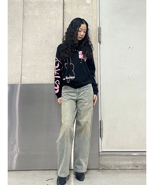 Oriens JOURNAL STANDARD（オリエンス ジャーナルスタンダード）の「ワイドベーシックデニム（デニムパンツ・レディース・ネイビー/ホワイト/ライトブルー・36/38）」の10枚目の写真