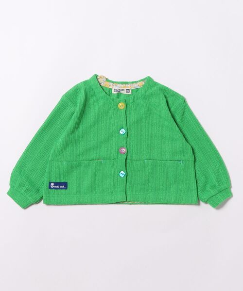 RAGMART（ラグマート）の「カーディガン（カーディガン/ボレロ・キッズ・グリーン/ピンク/イエロー・80ｃｍ/90cm/95cm）」の2枚目の写真