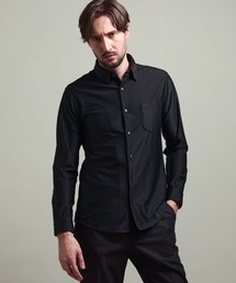 HIDEAWAYS NICOLE | 【HIDEAWAYS BLACK】シアーマイクロチェックレギュラーカラーシャツ(シャツ/ブラウス)