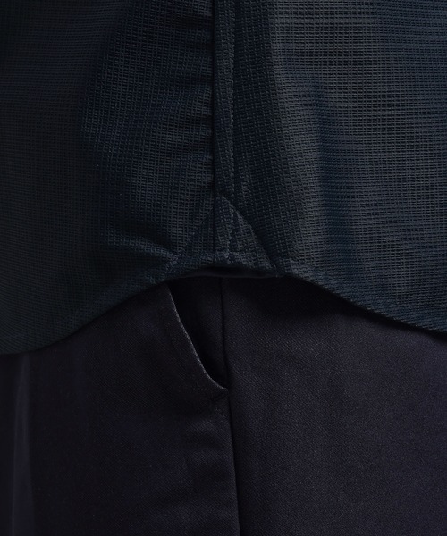 HIDEAWAYS NICOLE（ハイダウェイニコル）の「【HIDEAWAYS BLACK】シアーマイクロチェックレギュラーカラーシャツ（シャツ/ブラウス・メンズ・ブラック/ブルー/オフホワイト・MEDIUM/X-LARGE/LARGE）」の18枚目の写真