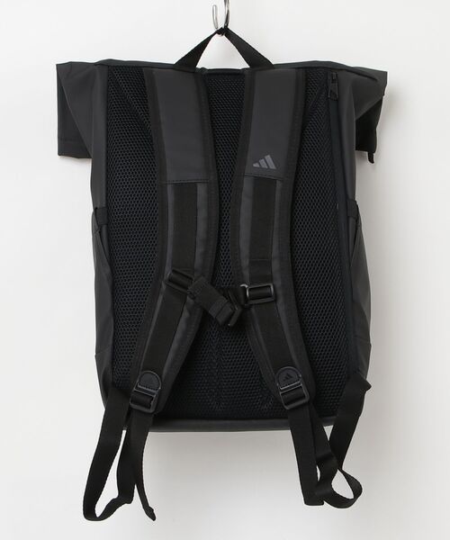 adidas(アディダス)の「adidasハイブリッドバックパック / アディダス adidas(バックパック/リュック・メンズ・ブラック・FREE)」の4枚目の写真