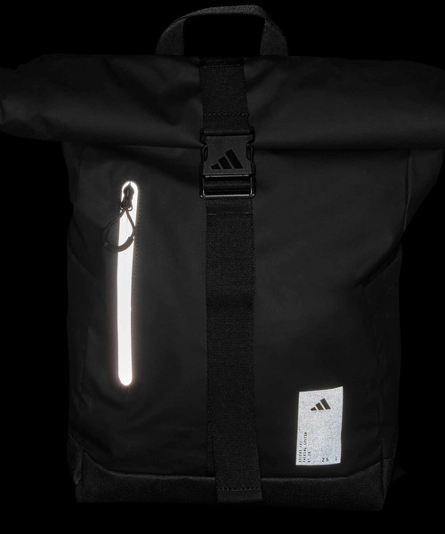 adidas(アディダス)の「adidasハイブリッドバックパック / アディダス adidas(バックパック/リュック・メンズ・ブラック・FREE)」の3枚目の写真