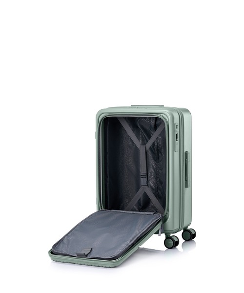 AMERICAN TOURISTER（アメリカンツーリスター）の「アメリカンツーリスター VELOX スピナー61/22 エキスパンダー TSA HW パステルグリーン（スーツケース/キャリーバッグ・レディース・ライトグリーン・M）」の8枚目の写真