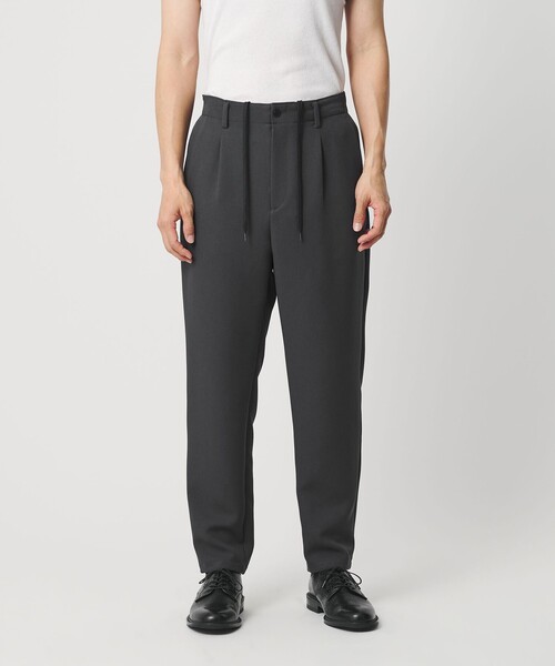 BEAUTY&YOUTH UNITED ARROWS(ビューティーアンドユースユナイテッドアローズ)の「東レ/TORAY ワルツ 1プリーツ テーパード パンツ NO.5 セットアップ対応 ヨコストレッチ ウォッシャブル(スラックス・メンズ・ブラック/ダークグレー/ダークブラウン・S/XL/M/L)」の14枚目の写真