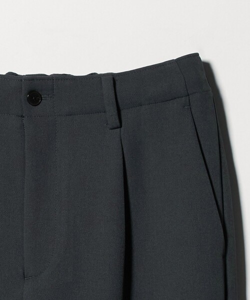 BEAUTY&YOUTH UNITED ARROWS(ビューティーアンドユースユナイテッドアローズ)の「東レ/TORAY ワルツ 1プリーツ テーパード パンツ NO.5 セットアップ対応 ヨコストレッチ ウォッシャブル(スラックス・メンズ・ブラック/ダークグレー/ダークブラウン・S/XL/M/L)」の19枚目の写真