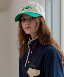 STUDIO&PARC（スタジオアンドパルク）の「Parc カラーブロック ボールキャップ_グリーン（キャップ）」