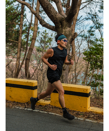 FINDCHILLIN（ファインド チリン）の「FCHl02 インターロックドライスリーブレスダークグレー（Tシャツ/カットソー）」