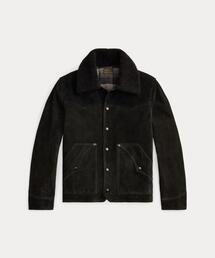 シアリングカラー レザー フライト ジャケット（その他アウター）｜RRL