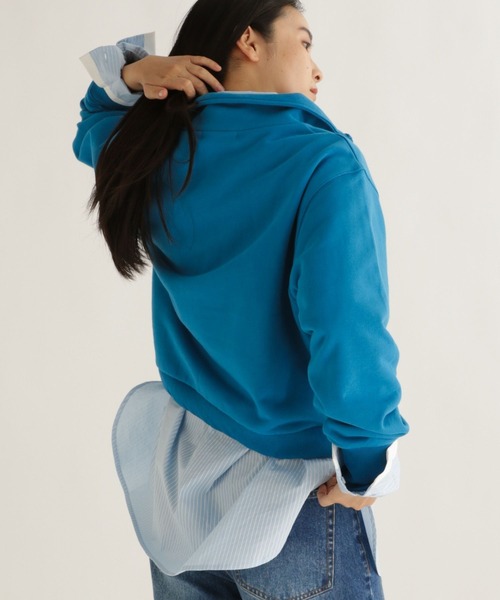 studio CLIP（スタディオクリップ）の「【daily CLIP】スタンドドロストスウェット（スウェット・レディース・ライトグレー/ブルー/チャコール・FREE）」の20枚目の写真