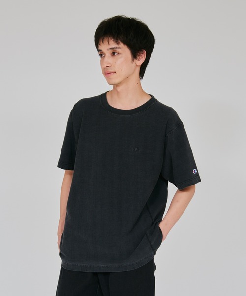 Champion(チャンピオン)の「【Champion/チャンピオン】メンズ リバースウィーブ(R) ショートスリーブTシャツ(Tシャツ/カットソー・メンズ・インディゴブルー/ブラック系その他・X-LARGE/LARGE/MEDIUM)」の1枚目の写真