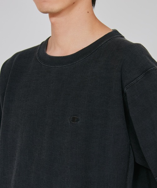 Champion(チャンピオン)の「【Champion/チャンピオン】メンズ リバースウィーブ(R) ショートスリーブTシャツ(Tシャツ/カットソー・メンズ・インディゴブルー/ブラック系その他・X-LARGE/LARGE/MEDIUM)」の3枚目の写真