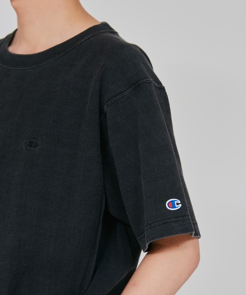 Champion(チャンピオン)の「【Champion/チャンピオン】メンズ リバースウィーブ(R) ショートスリーブTシャツ(Tシャツ/カットソー・メンズ・インディゴブルー/ブラック系その他・X-LARGE/LARGE/MEDIUM)」の4枚目の写真
