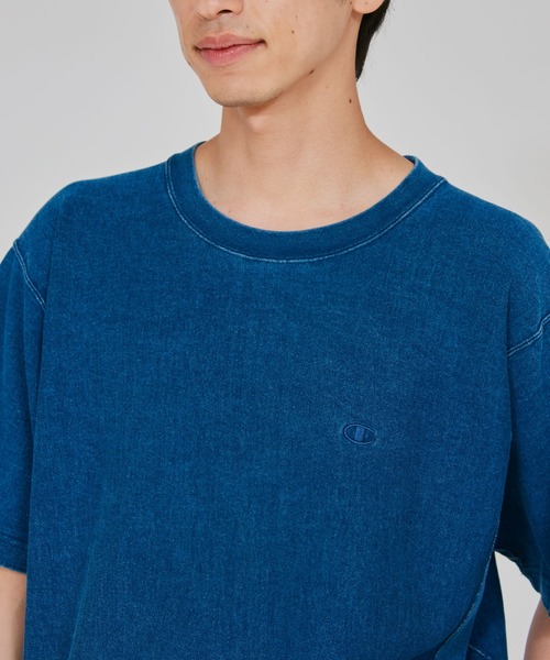 Champion(チャンピオン)の「【Champion/チャンピオン】メンズ リバースウィーブ(R) ショートスリーブTシャツ(Tシャツ/カットソー・メンズ・インディゴブルー/ブラック系その他・X-LARGE/LARGE/MEDIUM)」の14枚目の写真