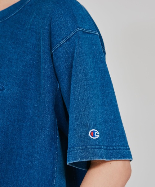 Champion(チャンピオン)の「【Champion/チャンピオン】メンズ リバースウィーブ(R) ショートスリーブTシャツ(Tシャツ/カットソー・メンズ・インディゴブルー/ブラック系その他・X-LARGE/LARGE/MEDIUM)」の15枚目の写真