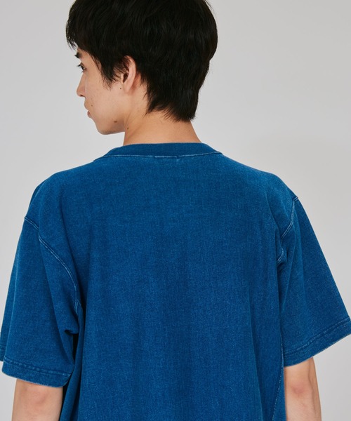 Champion(チャンピオン)の「【Champion/チャンピオン】メンズ リバースウィーブ(R) ショートスリーブTシャツ(Tシャツ/カットソー・メンズ・インディゴブルー/ブラック系その他・X-LARGE/LARGE/MEDIUM)」の17枚目の写真