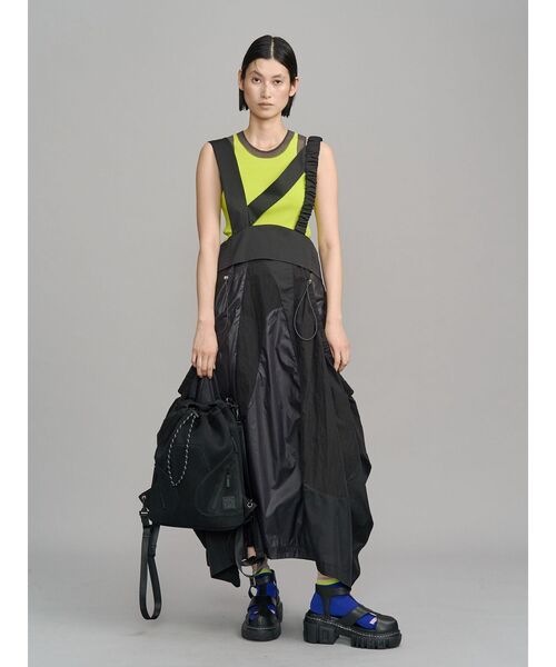 UN3D.(アンスリード)の「4WAY MESH BACK PACK / 4WAYメッシュバックパック(バックパック/リュック・レディース・ホワイト/ブラック・FREE)」の14枚目の写真