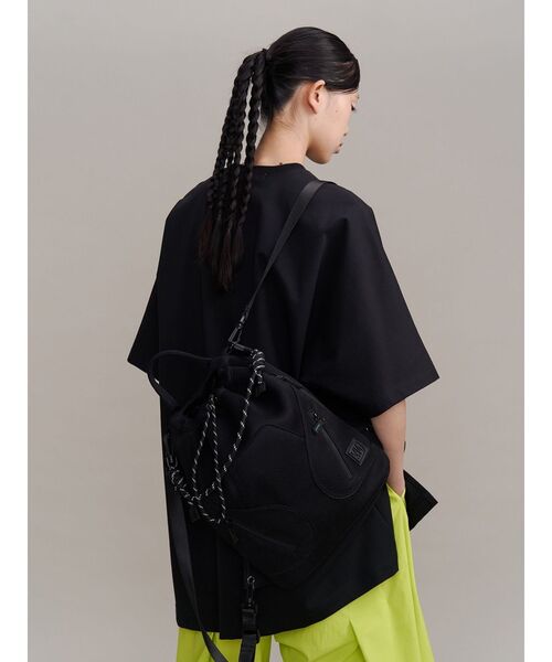 UN3D.(アンスリード)の「4WAY MESH BACK PACK / 4WAYメッシュバックパック(バックパック/リュック・レディース・ホワイト/ブラック・FREE)」の18枚目の写真