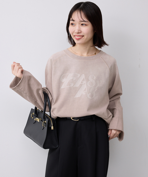 SCREEN STARS(スクリーンスターズ)の「SCREEN STARS/スクリーンスターズ SLOBE別注 LOGOカットソー(Tシャツ/カットソー・レディース・チャコールグレー/ベージュ系その他/ピンク・FREE)」の15枚目の写真