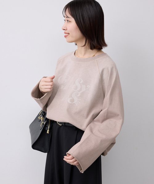 SCREEN STARS(スクリーンスターズ)の「SCREEN STARS/スクリーンスターズ SLOBE別注 LOGOカットソー(Tシャツ/カットソー・レディース・チャコールグレー/ベージュ系その他/ピンク・FREE)」の16枚目の写真