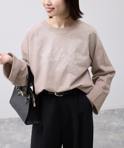 SCREEN STARS(スクリーンスターズ)の「SCREEN STARS/スクリーンスターズ SLOBE別注 LOGOカットソー(Tシャツ/カットソー・レディース・チャコールグレー/ベージュ系その他/ピンク・FREE)」の17枚目の写真