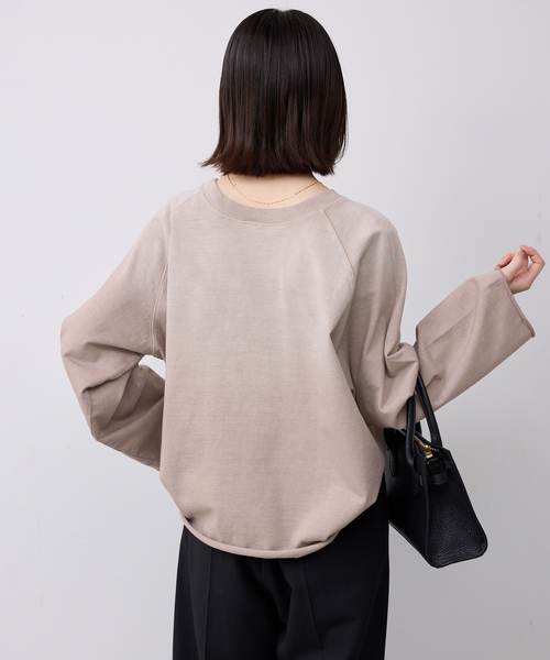 SCREEN STARS(スクリーンスターズ)の「SCREEN STARS/スクリーンスターズ SLOBE別注 LOGOカットソー(Tシャツ/カットソー・レディース・チャコールグレー/ベージュ系その他/ピンク・FREE)」の20枚目の写真